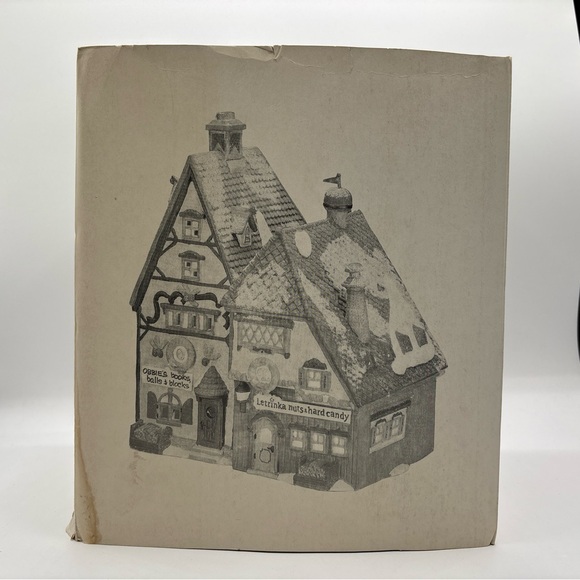 Department 56 1992 H.V.C. North Pole Obbie’s Books & Letrinka’s Candy 5624-3 - Picture 10 of 12